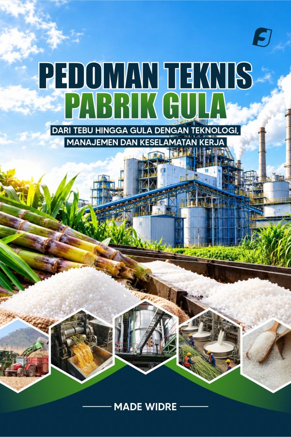 Pedoman Teknis Pabrik GULA: Dari Tebu Hingga Gula dengan Teknologi, Manajemen dan Keselamatan Kerja